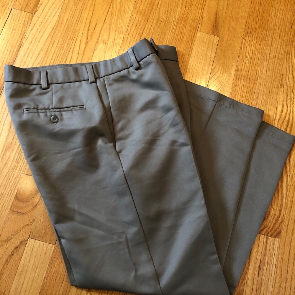 Tailors Row Dp Taupe 100% Worsted Wool Pants 34/29